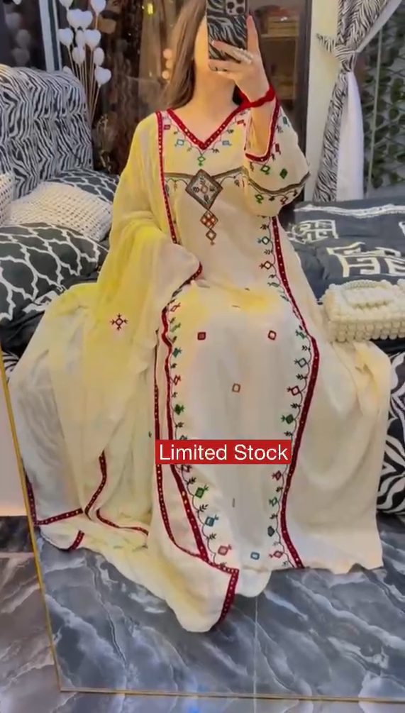 Summer Traditional 3Pcs Stitched Dress