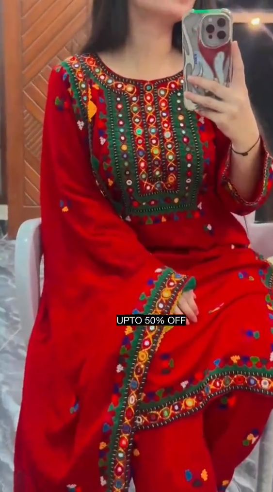 Beautiful Traditional Stitched 3 Piece