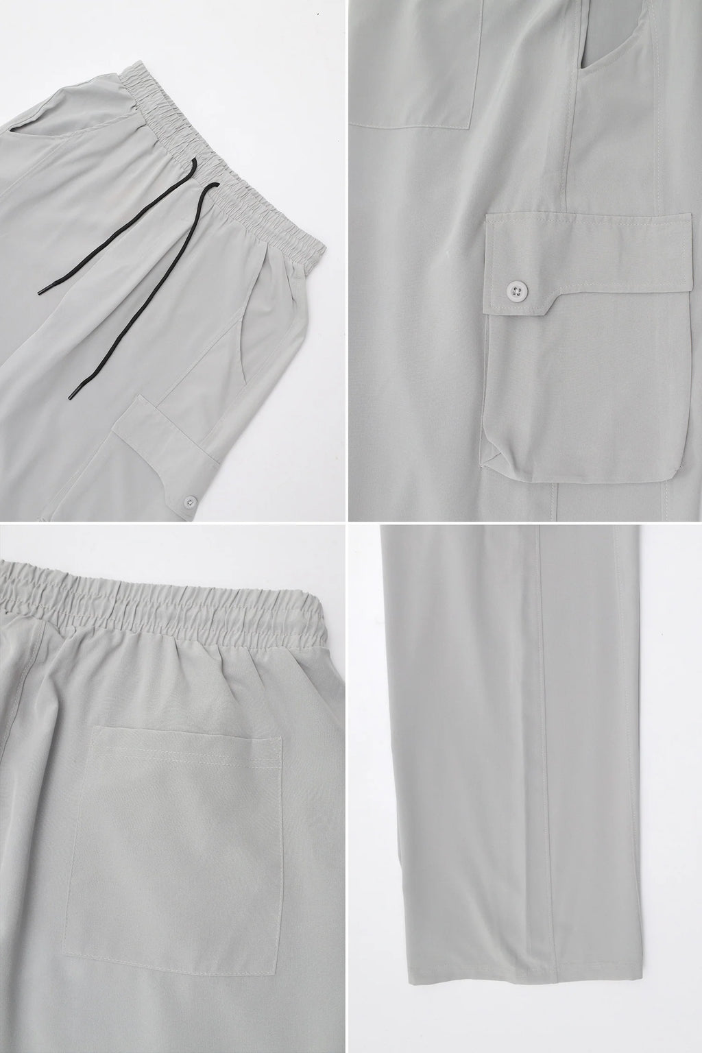 Multi-Pocket Loose Bottom Pack Of 4 Trouser